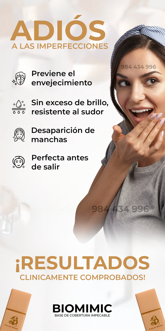 Base Biomimic® Maquillaje 4 en 1